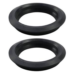lot 14095 image: 2 Pcs 3in ID Flexible Tank Adapter Bulkhead Rubber Gaskets (brick heads)