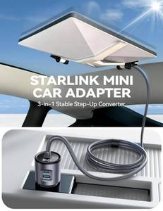 lot 14121 image: JOYROOM Starlink Mini Car Adapter, 12V-24V to 30V DC Step-Up Converter
