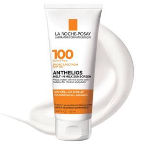 lot 14137 image: La Roche-Posay Anthelios Melt-In Milk Sunscreen for Face, Body SPF 100 3oz