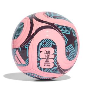 lot 14151 image: Adidas Unisex-Adult World Cup Soccer Ball, Beam PinkNoble RedBlue, 5