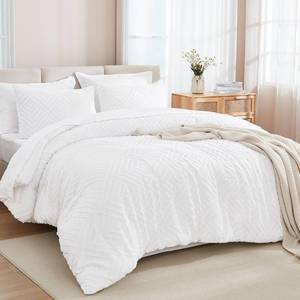 lot 19581 image: Andency Full Size Comforter Set 7 Pieces, White