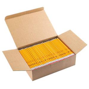 lot 20246 image: Madisi Wood-Cased #2 HB Pencils Bulk, 320 Count, Pre-sharpened