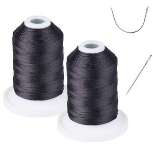 lot 20312 image: UV Resistant - Simthread Heavy Duty Outdoor Thread for Sewing Black