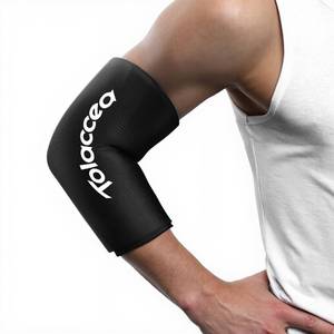 lot 20315 image: Elbow and Knee Ice Pack, Reusable Gel Cold Therapy Compression Sleeve Wrap Medium