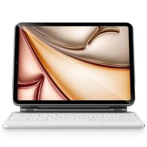 lot 20353 image: pekarejue Magic Keyboard Case for iPad Pro 11-inch M5 2025 and M4 2024 White