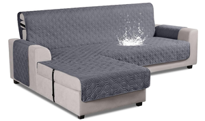 lot 1203 image: Vansofy Reversible Couch Cover Waterproof - Stock image may not match actual product images