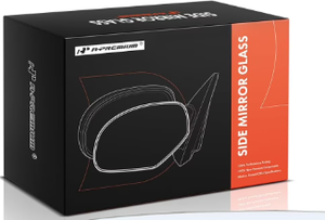 lot 6091 image: Side Mirror Glass with Convex View - Stock image may not match actual product images