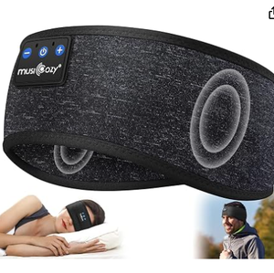lot 8241 image: Musiboozy Wireless Sports Headband Dream Explore Inspire - Stock image may not match actual product image