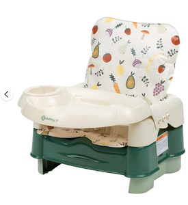 lot 19569 image: Safety 1st Deluxe Snack Go Booster Seat with Food Tray