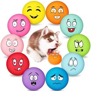 lot 1000 image: Hungdao 20 Pack Squeaky Balls Soft Latex Dog Toys