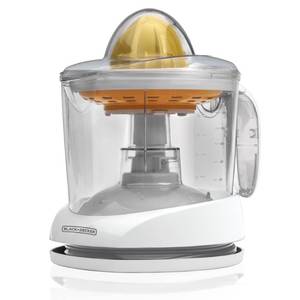 lot 1323 image: BLACKDECKER 32oz Electric Citrus Juicer, CJ625, Pressure Activated, Adjustable Pulp Control, Dishwasher-Safe