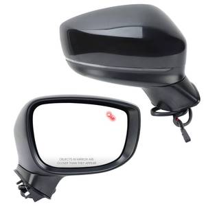 lot 1328 image: vefix Right Passenger Side Mirror for 2017-2022 Mazda CX-5 Right Side Rear Door Mirror Power I Manual Folding I Turn Signal I Blind Spot DetectionNon-Heated6 Pins MA1321198,KB7W69122