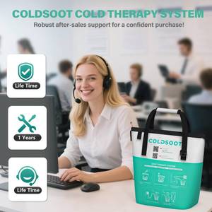 lot 1354 image: COLDSOOT Cold Therapy Machine wTimer,