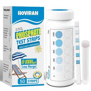 lot 2318 image: Phosphate Test Kit, Pool Phosphate Test Kit, 50 ct with Colorimetric Tube