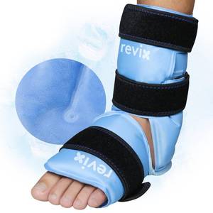 lot 2327 image: REVIX Ankle Ice Pack Wrap, Reusable Gel Ice Pack for Foot Pain Relief