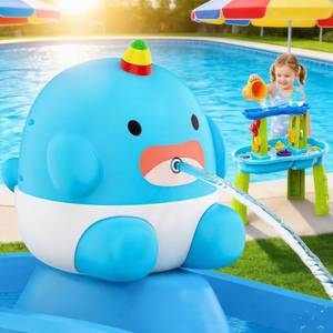 lot 2391 image: Water Table Pump Continuous Flow,Rechargeable Unicorn Toys Whale Pump,Battery Powered Water Pump Toy,Outdoor Water Play Table Accessories for Kids & Toddlers,Compatible with Step 2