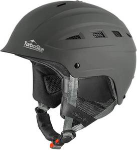 lot 2393 image: TurboSke Ski Snowboard Helmet,ASTM Standard,Audio Compatible,Gray M