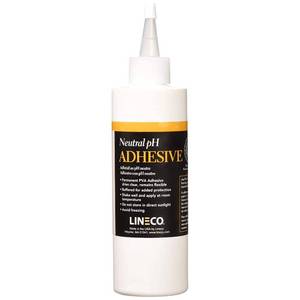 lot 2419 image: Lineco Neutral pH Adhesive, Acid Free All-purpose Glue, White, 8 OZ, 1 Pack - Stock image may not match actual product images