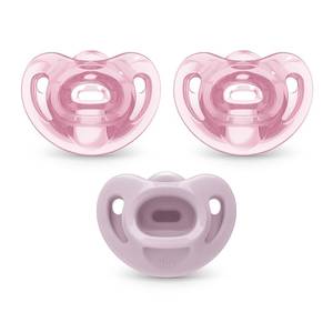 lot 2429 image: NUK Comfy Orthodontic Pacifiers, 0-6 Months, 3 count (Pack of 1)
