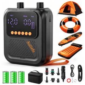 lot 5882 image: Aoiiefe Paddle Board Pump 13500mAh Rechargeable 20PSI