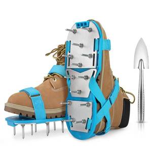 lot 5908 image: Opmeiro Lawn Aerator Shoes - Adjustable Size Pair