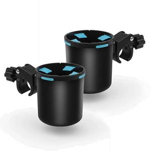 lot 5929 image: IVYSUN Marine Boat Rail Cup Holder,Holds 30-40oz Tumblers,2 Packs