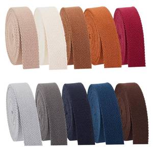 lot 6157 image: PandaHall Cotton Webbing Straps 38 Yards 10 Colors