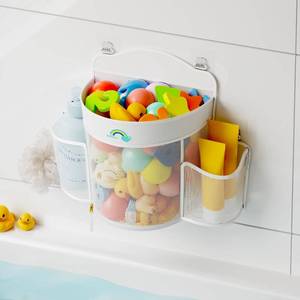lot 6172 image: Austion Hanging Bath Toy Storage Organizer with Mesh
