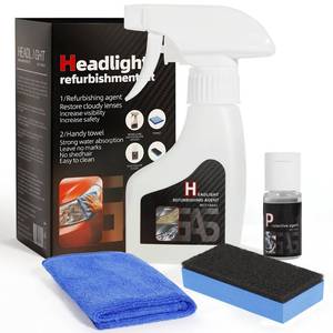 lot 6192 image: FAVIRZCE Headlight Restoration Kit 180ml