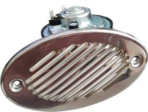 lot 6259 image: CLINK 316 Stainless Steel 12V Hidden Flush Mount 5190512 Marine Boat Horn With two types of 316 stainless steel mounting screws Two Hole Installation Spacing of 114.3 mm