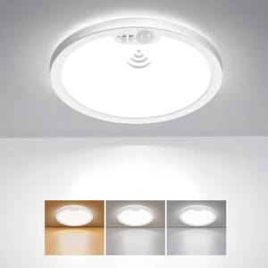 lot 6265 image: BLNAN Motion Sensor Ceiling Light Wired, 8.7 Inch 3000K 4000K 5000K Selectable LED Flush Mount Light Fixture, Motion Activated Light with Timer for Hallway Stair Walk-in Closet, Non-Dimmable 1 Pack