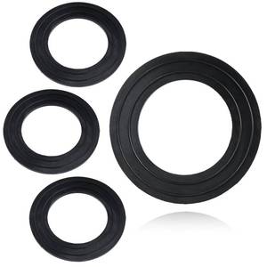 lot 8457 image: 4-Pack Washer Drain Gasket Compatible with WH23X38617 Pump Filter with Seal