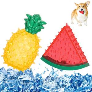 lot 8460 image: Pawaboo Pet Teether Cooling Chew Toys, Freezable Teething Toy for Puppies