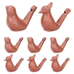 lot 8466 image: Msnekwx 8PCS Bird Whistle, Bird Whistles and Bird Water Whistle, Water Bird Whistle for Outdoor Team Signals, Party Fun or Activities