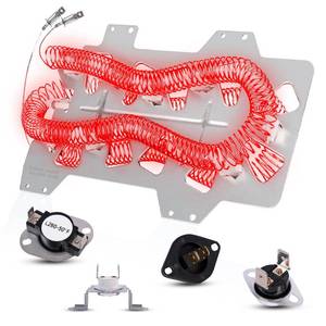lot 9382 image: DC47-00019A Dryer Heating Element for Samsung DVE45T3200WA3 DVE45R6100CA3