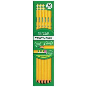 lot 10092 image: Ticonderoga Wood-Cased Pencils, Pre-Sharpened