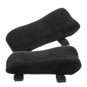 lot 10098 image: 2 pcs Ergonomic Office Chair Arm Pads, Memory Foam Armrest Pads for Office Chair Gaming Chair Arm Rest Covers for Desk Chair, Armrest Cushions for Elbow Pressure Relief
