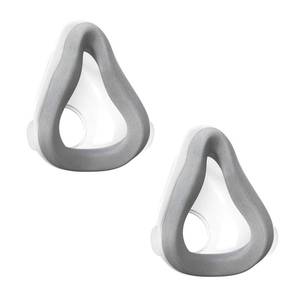 lot 10107 image: 2-Pack Replacement Cushion Compatible with AirTouch F20 Full Face Mask, Ultra-Soft Memory Foam Interface for CPAPBiPAP, Reduces Red Marks & Air Leaks, Size Large (L)