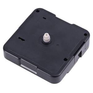 lot 10137 image: BTFO Clock Mechanism Replacement, Total Shaft Length 8mm Metal Quartz Clock 5168S Movement Replacement Motor Repair Parts (Black)