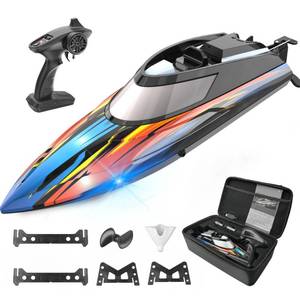lot 11909 image: BEZGAR TX123 Remote Control Boat 14 Inch 32 KPH