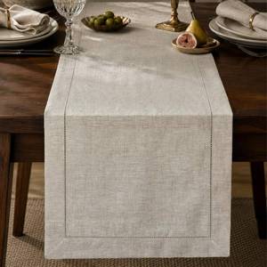 lot 11935 image: Kingstone French Linen Table Runner 90 Inches