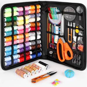 lot 12113 image: Maxfanay Sewing Kit for Adults Beginners, 200 Piece Set