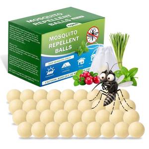 lot 12141 image: Elasound Mosquito Repellent Balls 36 Pack