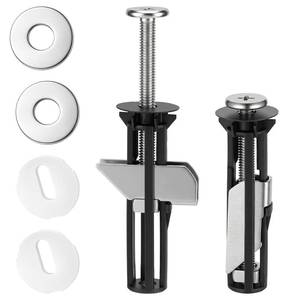 lot 12161 image: Qulkws Toilet Seat Bolts Universal 2.83in