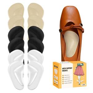 lot 12167 image: ZUCNANA Arch Support Inserts for Women, 6 Pairs