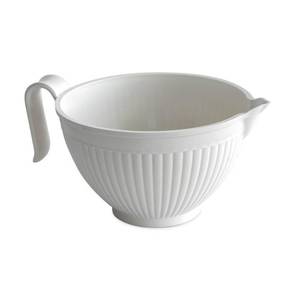 lot 13387 image: Nordic Ware Better Batter Bowl, White, 10 Cups