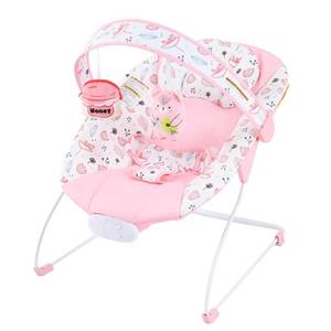 lot 13392 image: Baby Bouncer, Foldable Infants Bouncy Seat with Music, 0-6M,0-20 lbs