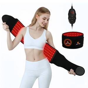 lot 14283 image: Red Light Therapy for Body,120 LEDs Infrared Light Therapy Wrap Belt for Waist,Upgraded 3 in 1 Led Beads,660nm Red Light &850nm Near Infrared Light Device for Back with Timer