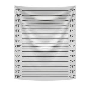 lot 14288 image: Fabric Police Lineup Photography Backdrop Mugshot Black line Background