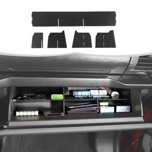 lot 14312 image: Linskip Glove Box Organizer Compatible with 2021 2022 2023 2024 2025 2026 F150 & 2023-2026 F250-F550 & 2022-2024 Ford Expedition, Glove Box Dividers, Interior Accessories